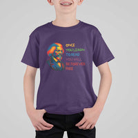Frederick Douglass Inspirational T Shirt For Kid Learn to Read Be Forever Free Black Leader - Wonder Print Shop