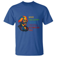 Frederick Douglass Inspirational T Shirt Learn to Read Be Forever Free Black Leader - Wonder Print Shop