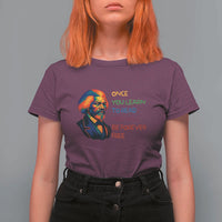 Frederick Douglass Inspirational T Shirt For Women Learn to Read Be Forever Free Black Leader - Wonder Print Shop