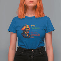 Frederick Douglass Inspirational T Shirt For Women Learn to Read Be Forever Free Black Leader - Wonder Print Shop