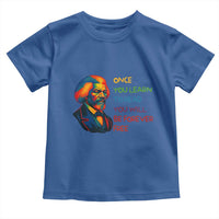 Frederick Douglass Inspirational Toddler T Shirt Learn to Read Be Forever Free Black Leader - Wonder Print Shop