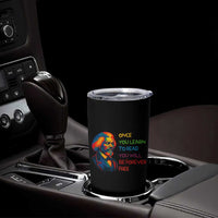 Frederick Douglass Inspirational Tumbler Cup Learn to Read Be Forever Free Black Leader - Wonder Print Shop