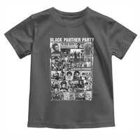 Black Panther Party Collage Toddler T Shirt Revolutionary Tribute to Huey P. Newton Movement Legacy - Wonder Print Shop
