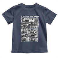 Black Panther Party Collage Toddler T Shirt Revolutionary Tribute to Huey P. Newton Movement Legacy - Wonder Print Shop