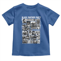 Black Panther Party Collage Toddler T Shirt Revolutionary Tribute to Huey P. Newton Movement Legacy - Wonder Print Shop