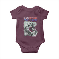 Black History Matters Baby Onesie MLK Malcolm X Obama Rosa Parks Inspirational Tribute - Wonder Print Shop