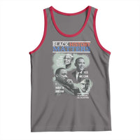 Black History Matters Tank Top MLK Malcolm X Obama Rosa Parks Inspirational Tribute - Wonder Print Shop