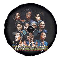 HerStory Tribute Spare Tire Cover Celebrating Legendary Black Women of History and Power - Wonder Print Shop