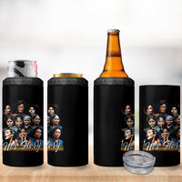HerStory Tribute 4 in 1 Can Cooler Tumbler Celebrating Legendary Black Women of History and Power - Wonder Print Shop