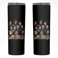 HerStory Tribute Skinny Tumbler Celebrating Legendary Black Women of History and Power - Wonder Print Shop
