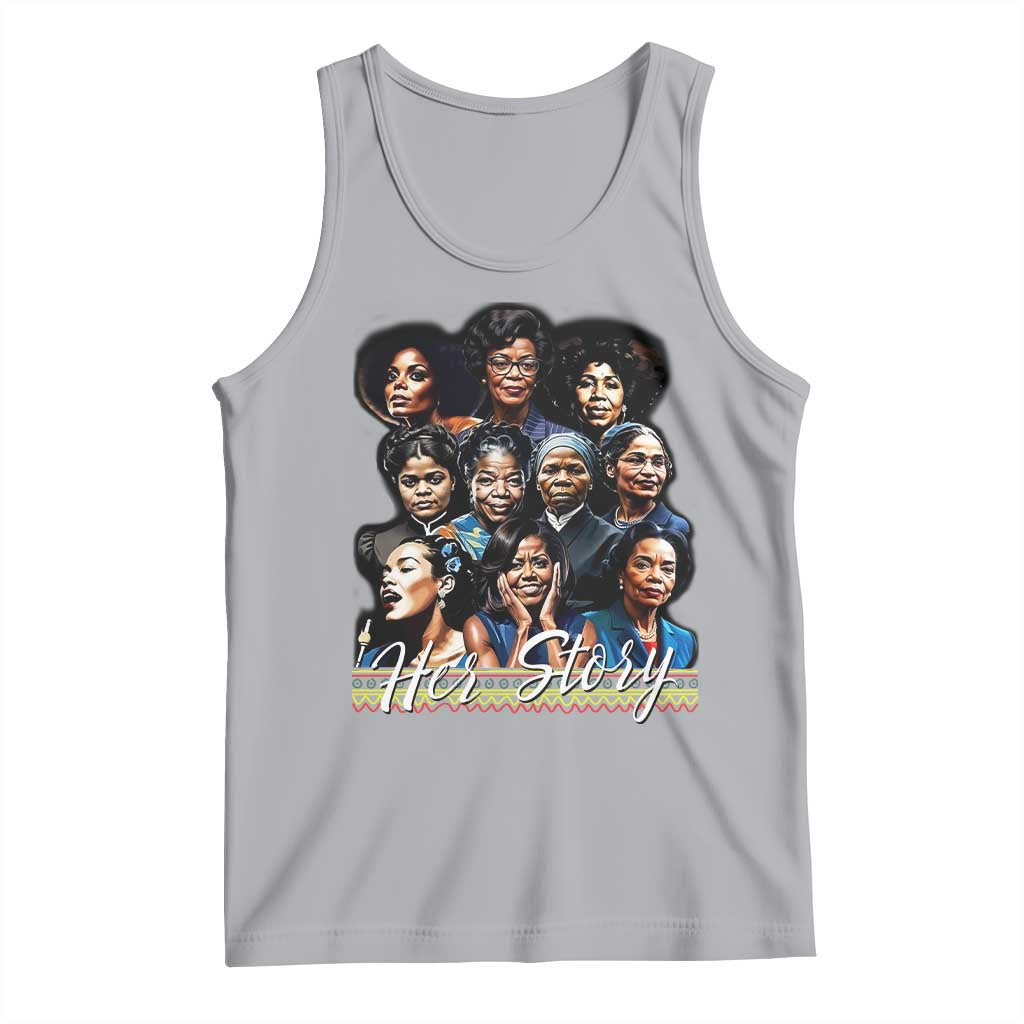 HerStory Tribute Tank Top Celebrating Legendary Black Women of History and Power - Wonder Print Shop