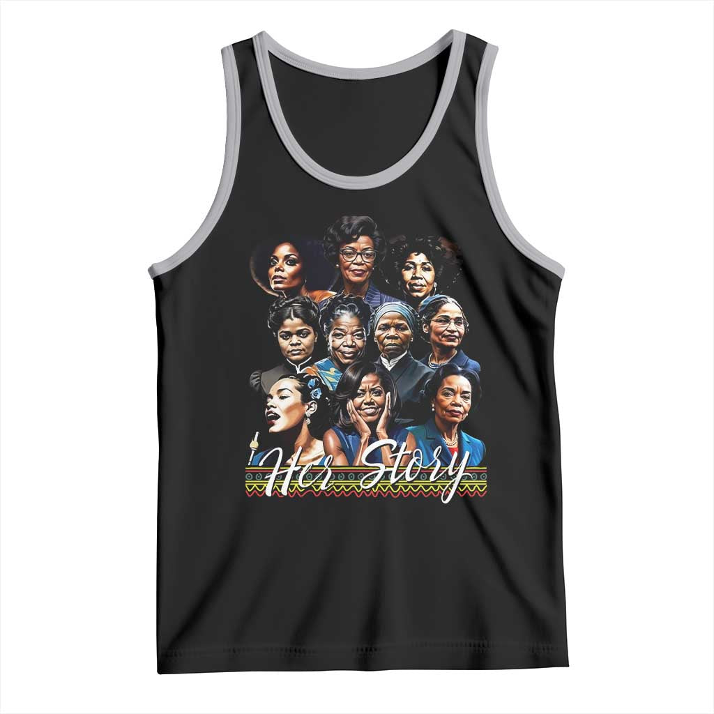 HerStory Tribute Tank Top Celebrating Legendary Black Women of History and Power - Wonder Print Shop