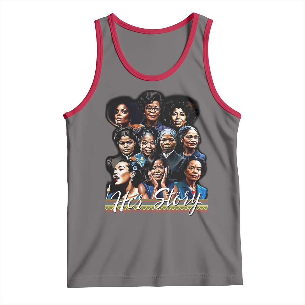 HerStory Tribute Tank Top Celebrating Legendary Black Women of History and Power - Wonder Print Shop