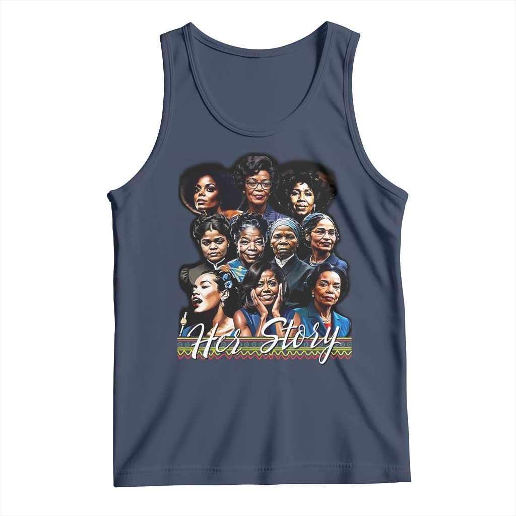 HerStory Tribute Tank Top Celebrating Legendary Black Women of History and Power - Wonder Print Shop
