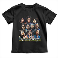 HerStory Tribute Toddler T Shirt Celebrating Legendary Black Women of History and Power - Wonder Print Shop
