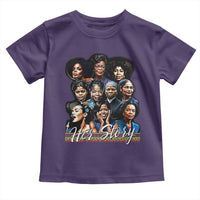 HerStory Tribute Toddler T Shirt Celebrating Legendary Black Women of History and Power - Wonder Print Shop
