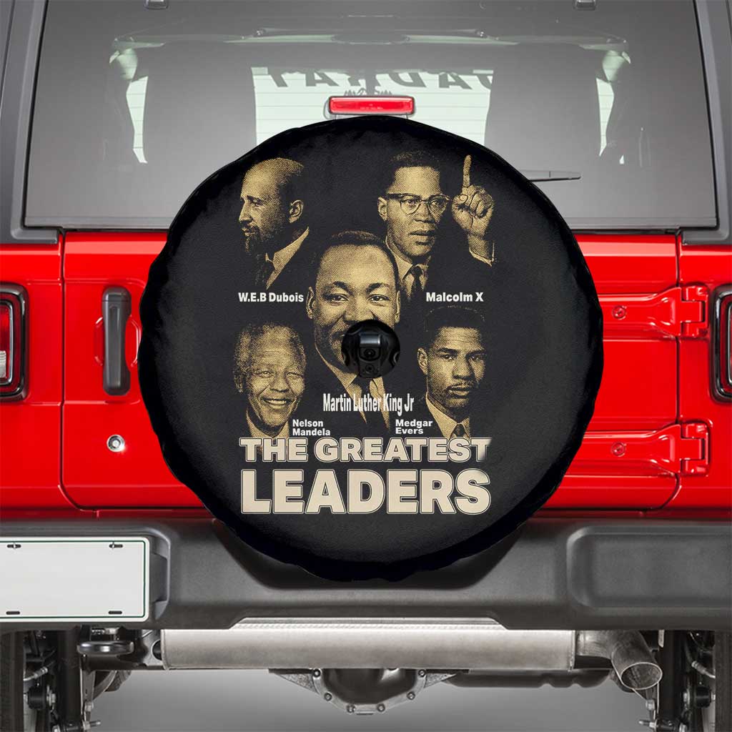 The Greatest Black Leaders Tribute Spare Tire Cover Civil Rights Icons Legacy