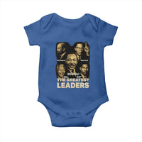 The Greatest Black Leaders Tribute Baby Onesie Civil Rights Icons Legacy