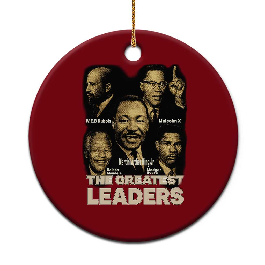 The Greatest Black Leaders Tribute Ceramic Ornament Civil Rights Icons Legacy - Wonder Print Shop