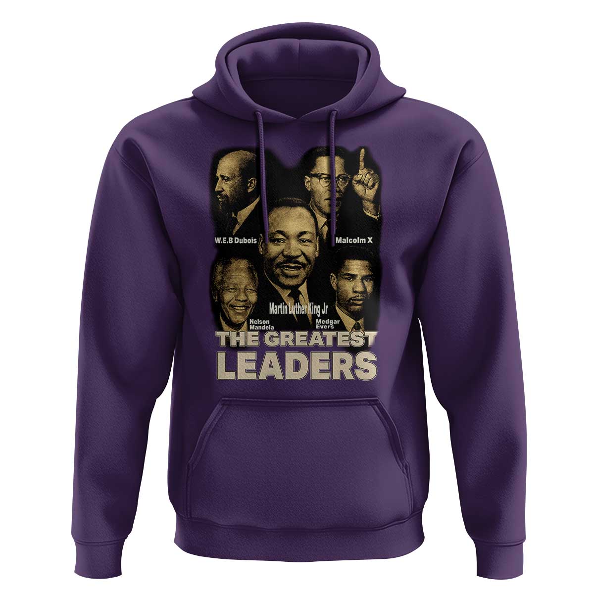 The Greatest Black Leaders Tribute Hoodie Civil Rights Icons Legacy