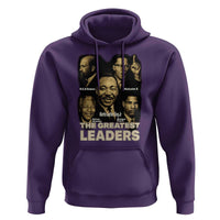 The Greatest Black Leaders Tribute Hoodie Civil Rights Icons Legacy