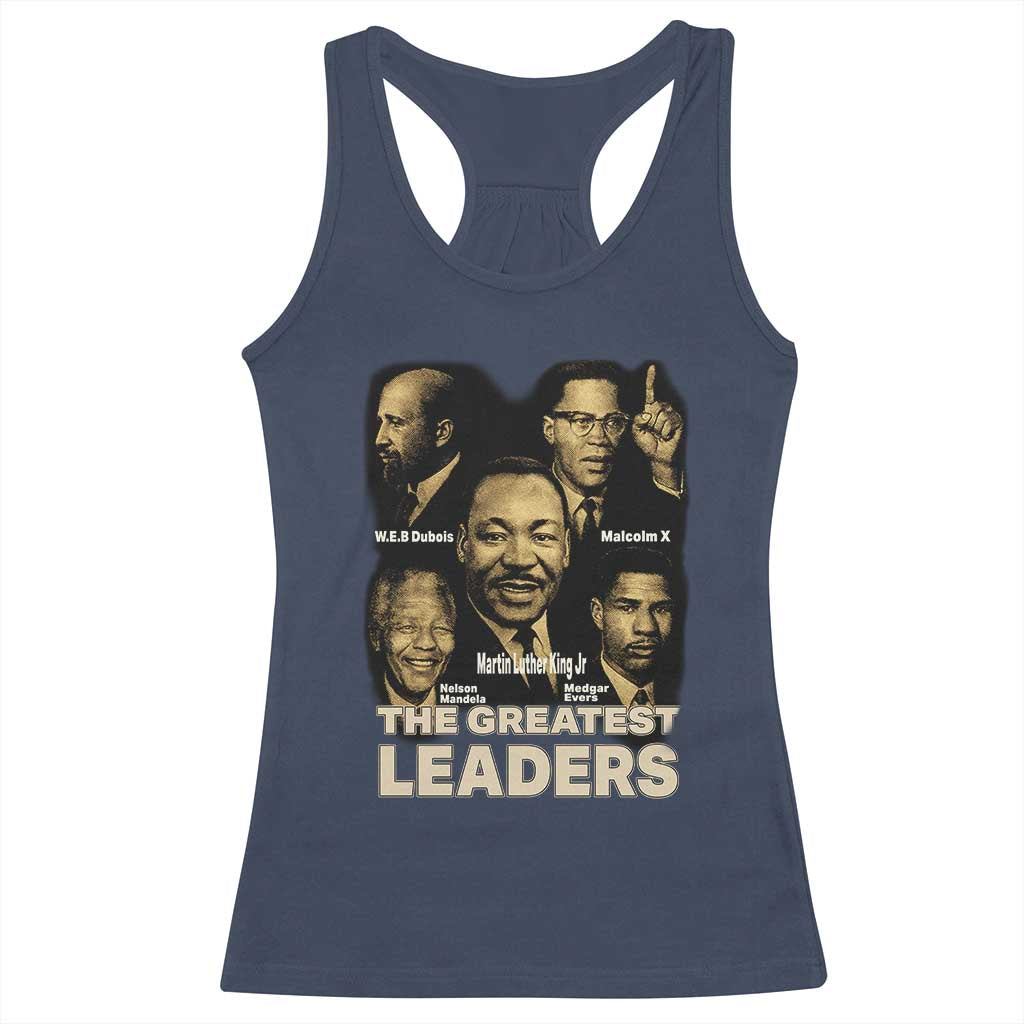 The Greatest Black Leaders Tribute Racerback Tank Top Civil Rights Icons Legacy