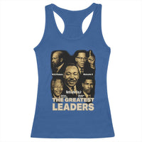 The Greatest Black Leaders Tribute Racerback Tank Top Civil Rights Icons Legacy