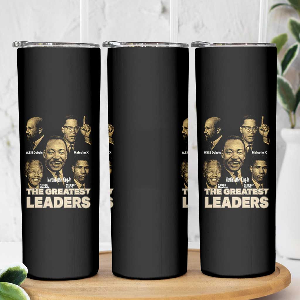 The Greatest Black Leaders Tribute Skinny Tumbler Civil Rights Icons Legacy