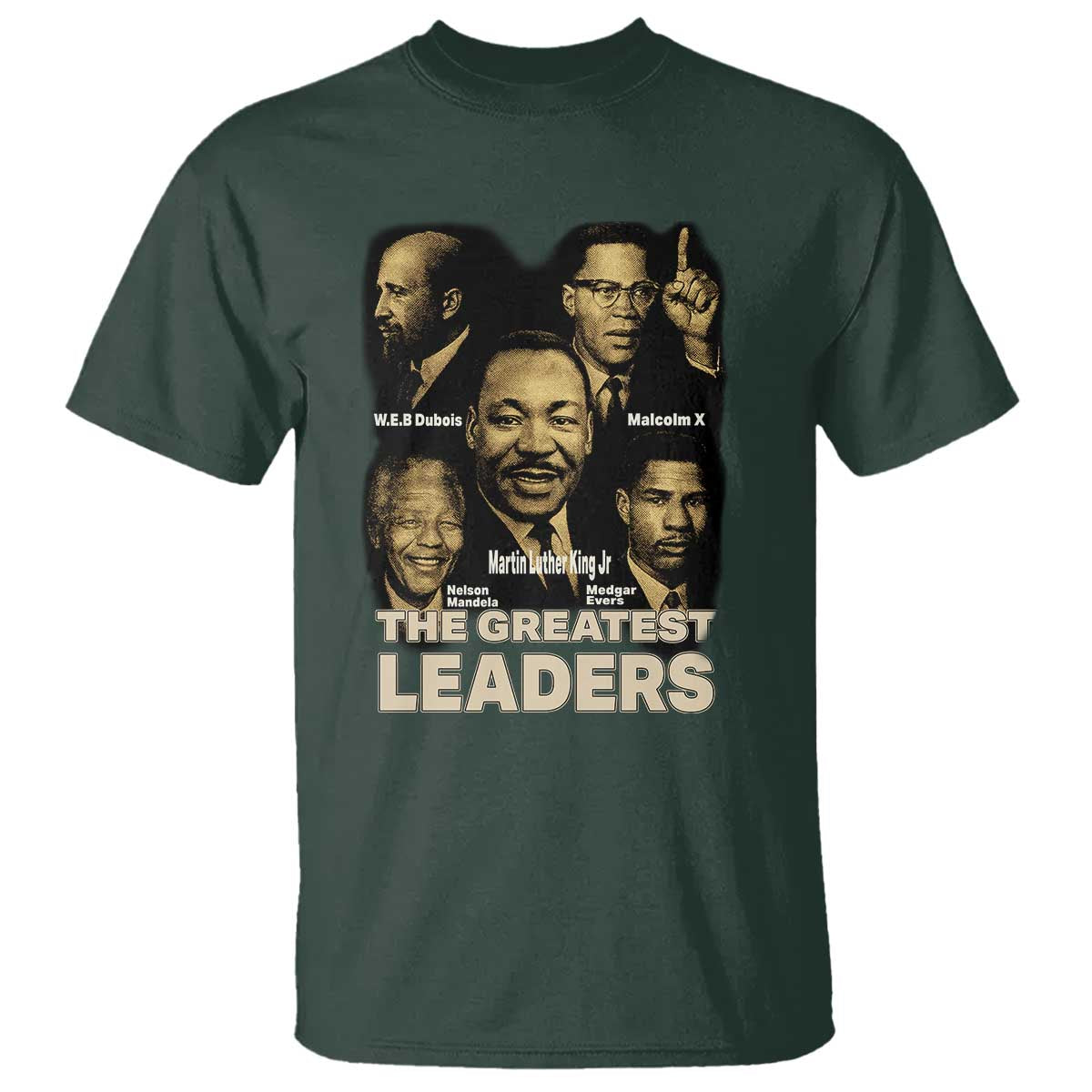 The Greatest Black Leaders Tribute T Shirt Civil Rights Icons Legacy