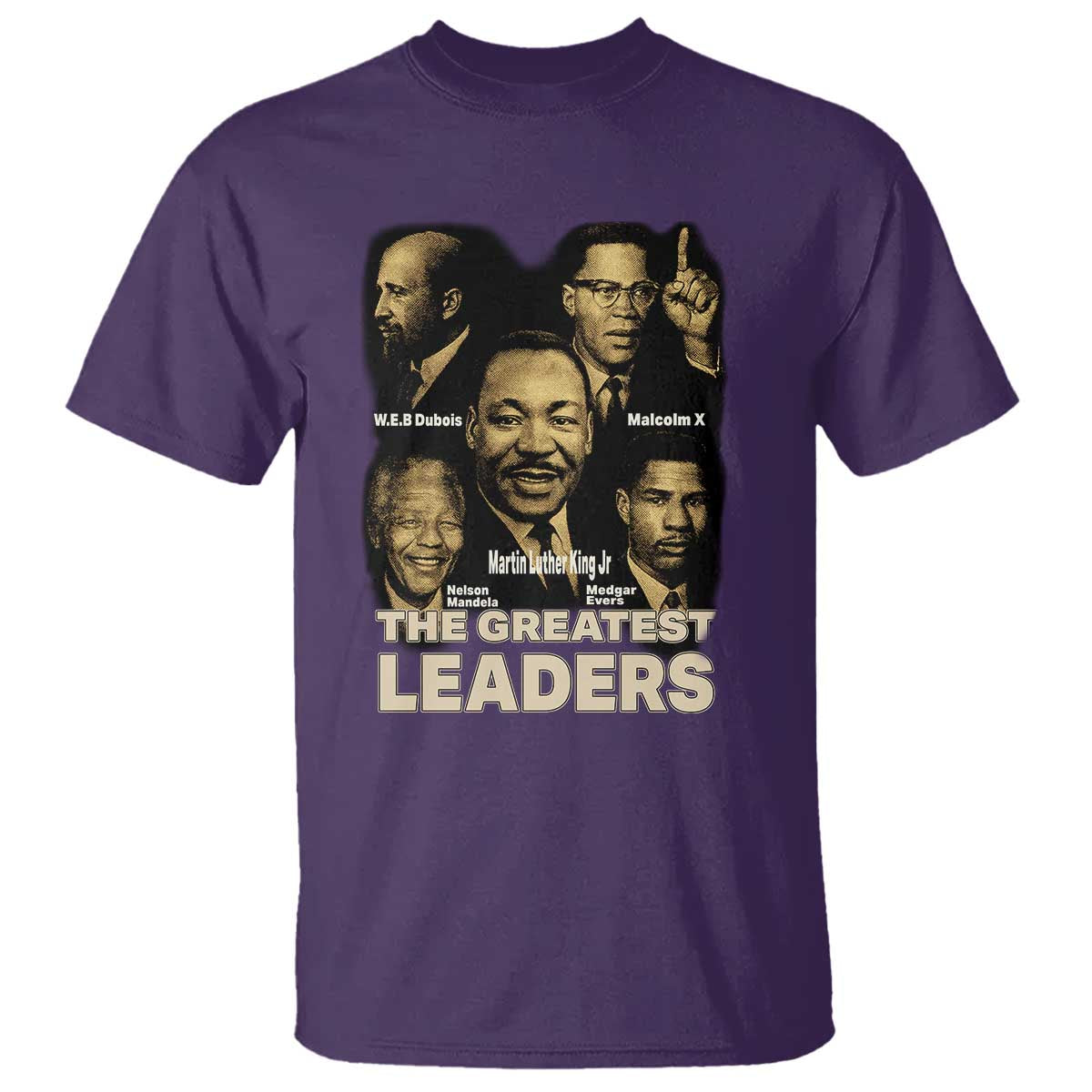 The Greatest Black Leaders Tribute T Shirt Civil Rights Icons Legacy