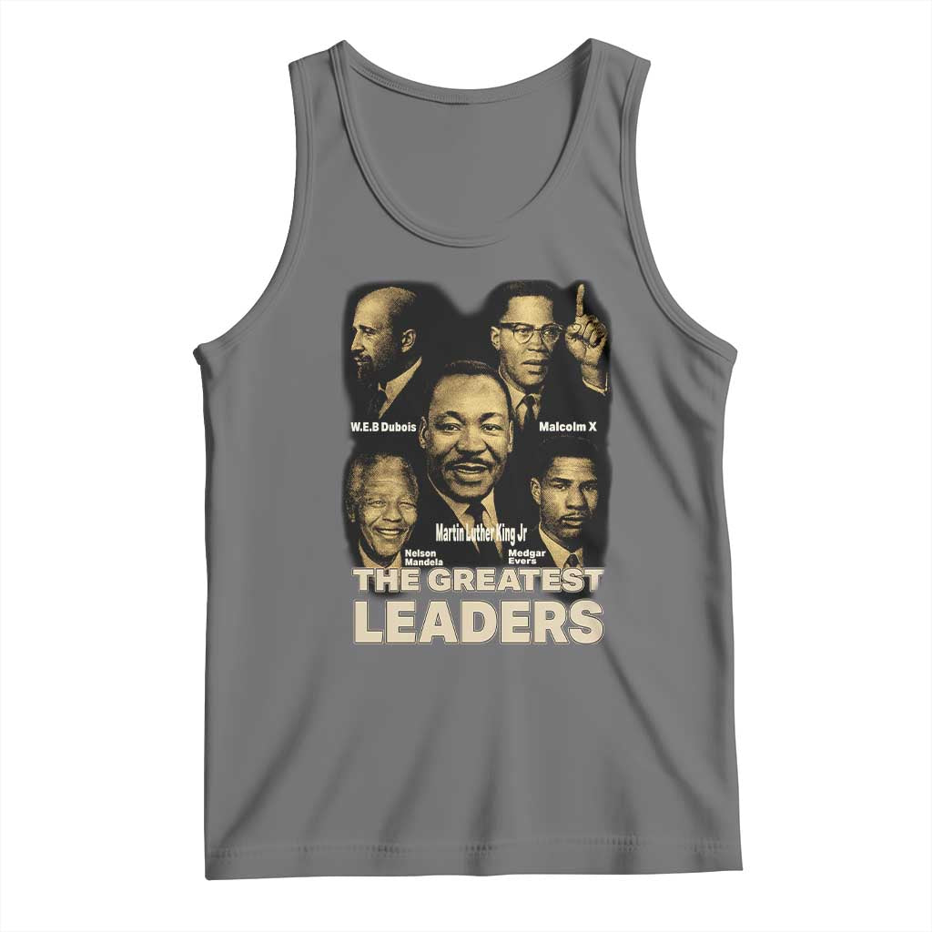 The Greatest Black Leaders Tribute Tank Top Civil Rights Icons Legacy