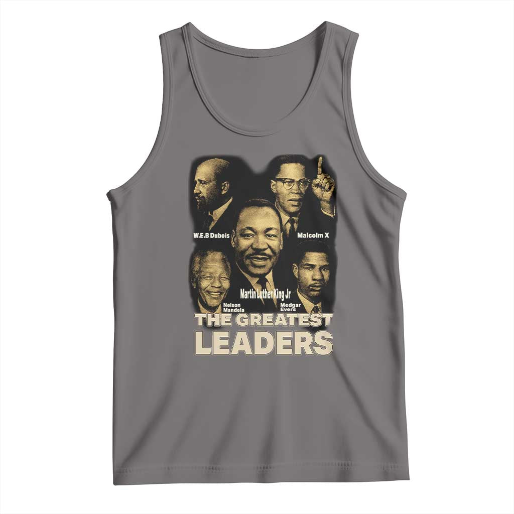 The Greatest Black Leaders Tribute Tank Top Civil Rights Icons Legacy
