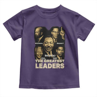 The Greatest Black Leaders Tribute Toddler T Shirt Civil Rights Icons Legacy