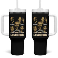 The Greatest Black Leaders Tribute Tumbler With Handle Civil Rights Icons Legacy