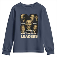 The Greatest Black Leaders Tribute Youth Sweatshirt Civil Rights Icons Legacy