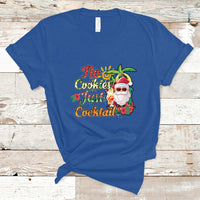 Christmas in July T Shirt No Cookies Just Cocktails Hawaiian Santa Christmas In July - Wonder Print Shop