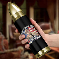 Happy 4th of July To All You Sumbitches Funny Sheriff Bullet Tumbler Retro Movie Quote Inspo Country Humor
