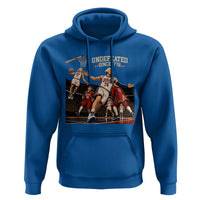 Undefeated Since 1776 George Washington Basketball Hoodie Funny USA Dream Team Founding Fathers Slam Dunk Patriotic Sports