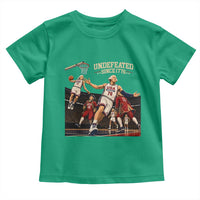 Undefeated Since 1776 George Washington Basketball Toddler T Shirt Funny USA Dream Team Founding Fathers Slam Dunk Patriotic Sports
