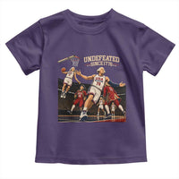 Undefeated Since 1776 George Washington Basketball Toddler T Shirt Funny USA Dream Team Founding Fathers Slam Dunk Patriotic Sports