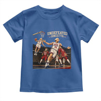 Undefeated Since 1776 George Washington Basketball Toddler T Shirt Funny USA Dream Team Founding Fathers Slam Dunk Patriotic Sports