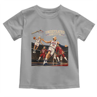 Undefeated Since 1776 George Washington Basketball Toddler T Shirt Funny USA Dream Team Founding Fathers Slam Dunk Patriotic Sports