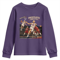 Undefeated Since 1776 George Washington Basketball Youth Sweatshirt Funny USA Dream Team Founding Fathers Slam Dunk Patriotic Sports