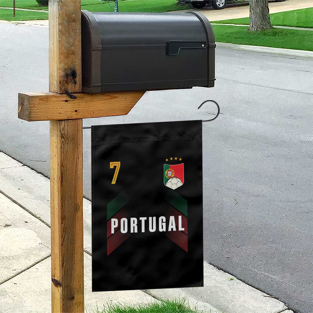 Portugal Soccer Fans Graphic Jersey Style Garden Flag Proud Portuguese Football Lover