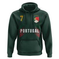 Portugal Soccer Fans Graphic Jersey Style Hoodie Proud Portuguese Football Lover