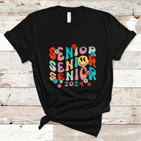 T Shirt Senior 2024 Class of 2024 Graduation High School - Wonder Print Shop