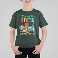 Ready To Rock Kindergarten T Shirt For Kid Guitar Boys Girls 1st Day Of School - Wonder Print Shop