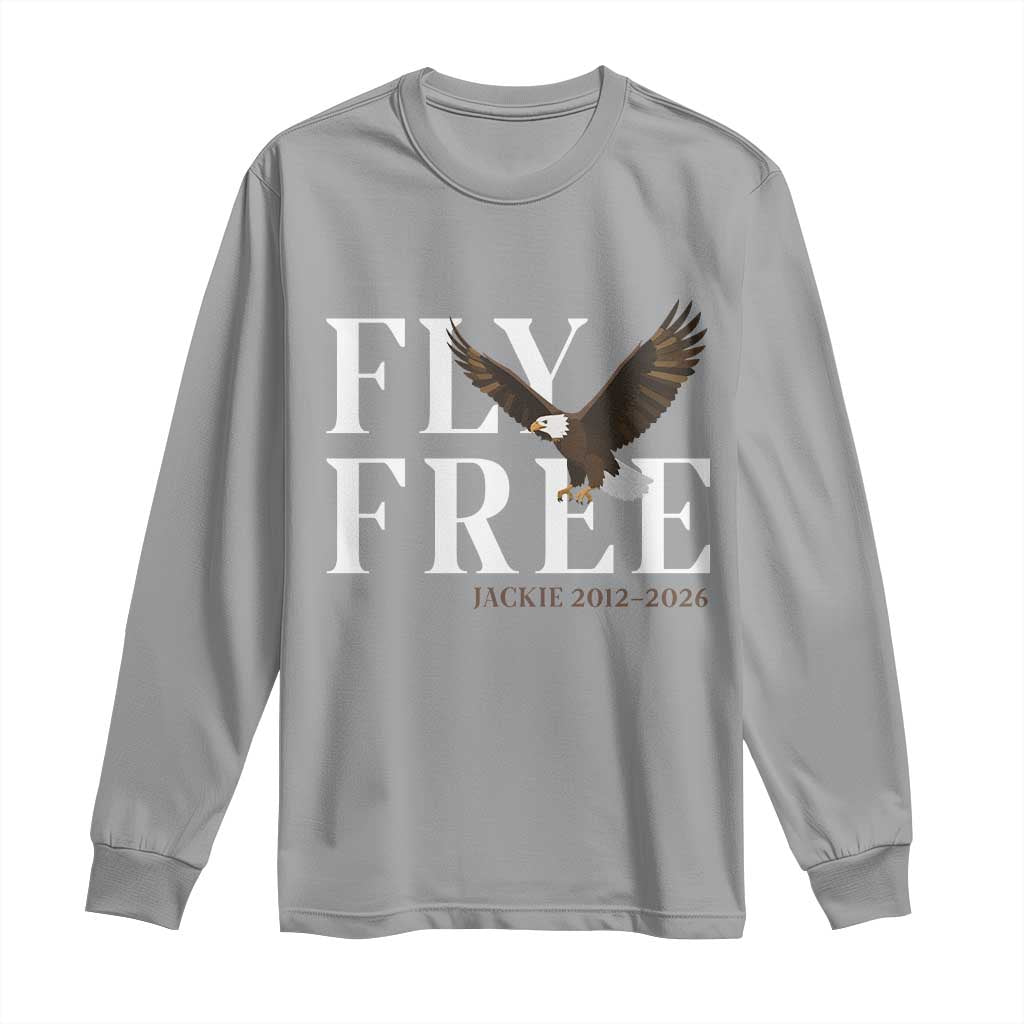 Fly Free Jackie Eagle 2012 2026 Memorial Long Sleeve Shirt Soaring Wilderness Tribute