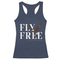 Fly Free Jackie Eagle 2012 2026 Memorial Racerback Tank Top Soaring Wilderness Tribute