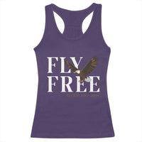 Fly Free Jackie Eagle 2012 2026 Memorial Racerback Tank Top Soaring Wilderness Tribute